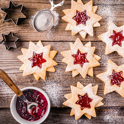 Jelly Star Cookies