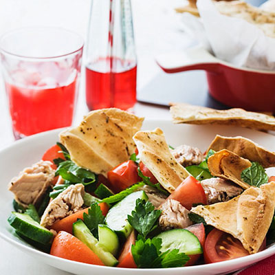  Tuna Fattoush Salad