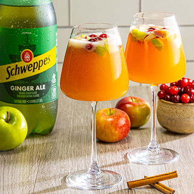 Apple Cider Sangria Mocktail