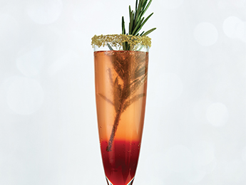 Blood Orange Ombré Cocktail