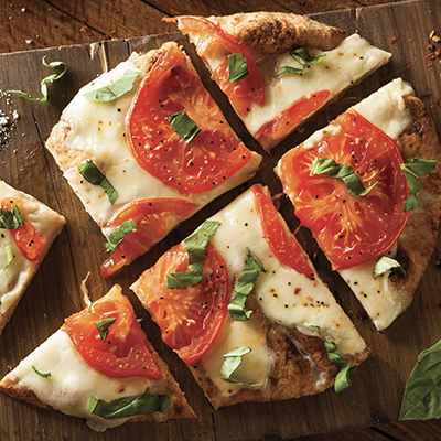 Tomato Basil Flatbread Recipe Big Y