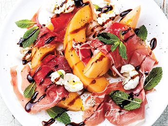 Melon & Prosciutto Salad with Balsamic Vinaigrette Recipe | Big Y